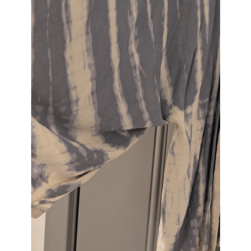 Women's STYLE ENVY Blue/grey & White Tie-Dye Shrug S - Picture 5 of 11